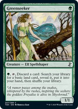 Greenseeker 207 card from Time Spiral: Remastered