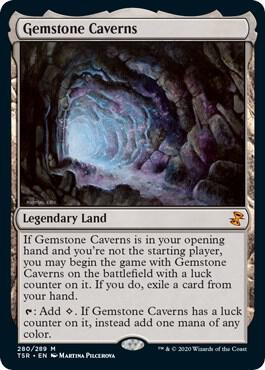 Gemstone Caverns 280 card from Time Spiral: Remastered