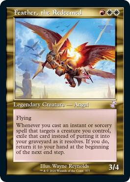 Feather, the Redeemed 377 card from Time Spiral: Remastered