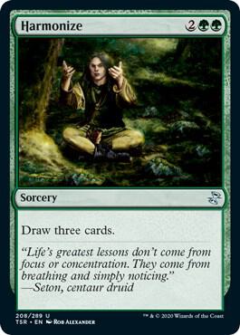 Harmonize 208 card from Time Spiral: Remastered