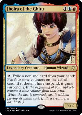 Jhoira of the Ghitu 256 card from Time Spiral: Remastered