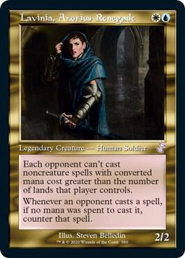Lavinia, Azorius Renegade 380 card from Time Spiral: Remastered