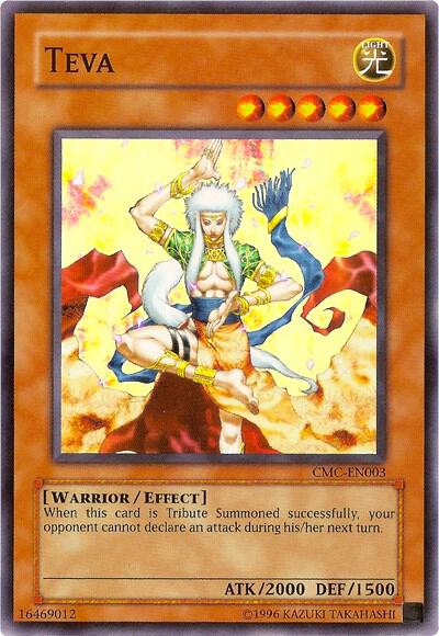Teva (Capsule Monster Coliseum) CMC-EN003 card from Yu-Gi-Oh! Video Game Promotional Cards