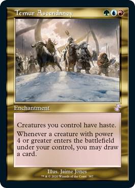 Temur Ascendancy 387 card from Time Spiral: Remastered