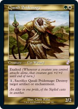 Qasali Pridemage 383 card from Time Spiral: Remastered
