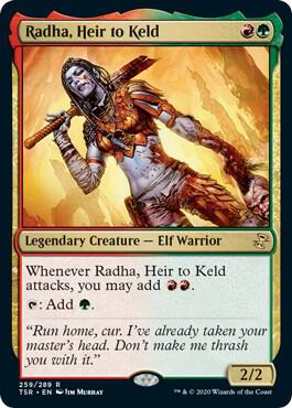 Radha, Heir to Keld 259 card from Time Spiral: Remastered