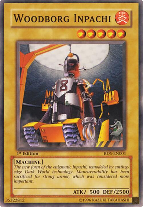 Woodborg Inpachi RDS-EN001 card from Rise of Destiny