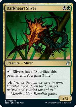 Darkheart Sliver 249 card from Time Spiral: Remastered