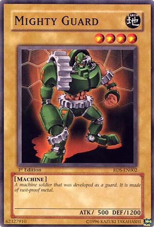 Mighty Guard RDS-EN002 card from Rise of Destiny