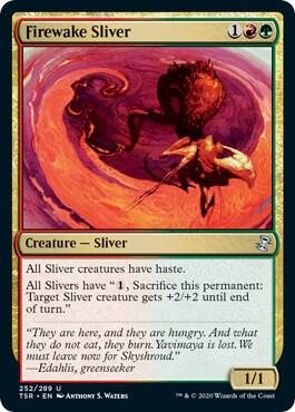 Firewake Sliver 252 card from Time Spiral: Remastered