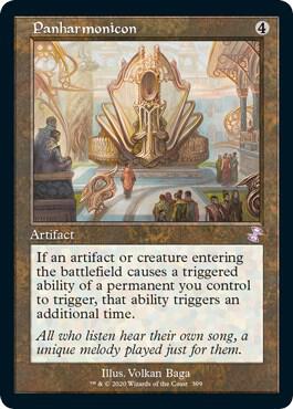 Panharmonicon 399 card from Time Spiral: Remastered