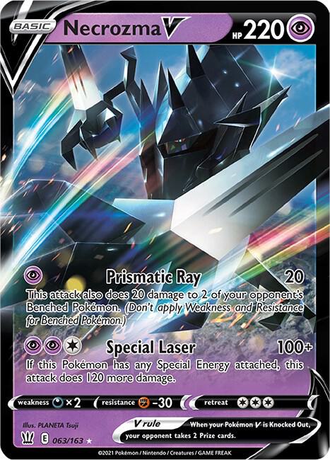 Necrozma V 063/163 card from SWSH05: Battle Styles