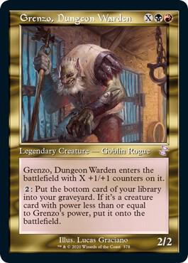 Grenzo, Dungeon Warden 378 card from Time Spiral: Remastered