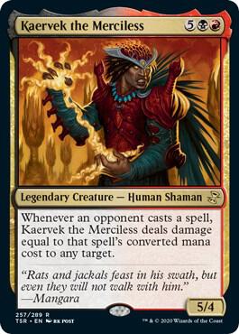 Kaervek the Merciless 257 card from Time Spiral: Remastered