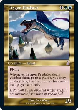 Trygon Predator 389 card from Time Spiral: Remastered