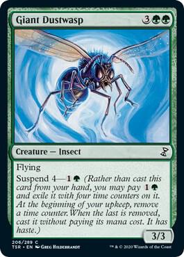 Giant Dustwasp 206 card from Time Spiral: Remastered