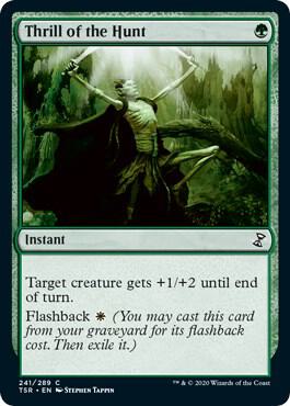 Thrill of the Hunt 241 card from Time Spiral: Remastered