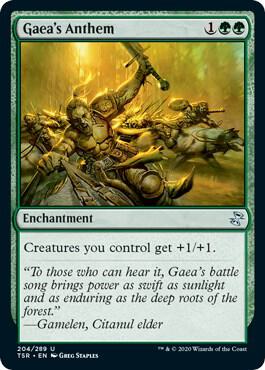 Gaea's Anthem 204 card from Time Spiral: Remastered