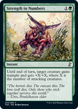 Strength in Numbers 233 card from Time Spiral: Remastered