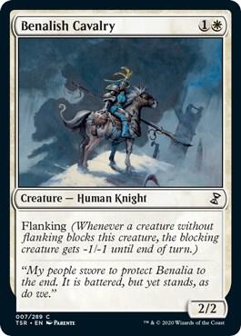 Benalish Cavalry 7 card from Time Spiral: Remastered