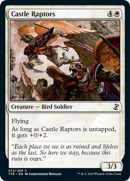 Castle Raptors 12 card from Time Spiral: Remastered