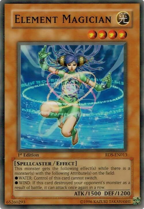 Element Magician RDS-EN013 card from Rise of Destiny