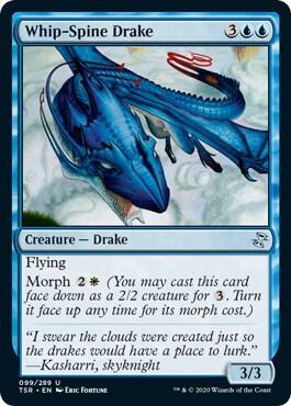 Whip-Spine Drake 99 card from Time Spiral: Remastered