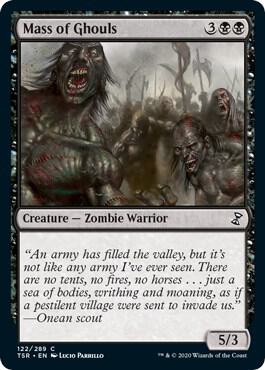 Mass of Ghouls 122 card from Time Spiral: Remastered