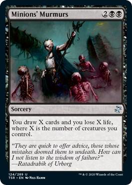 Minions' Murmurs 124 card from Time Spiral: Remastered