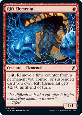 Rift Elemental 185 card from Time Spiral: Remastered