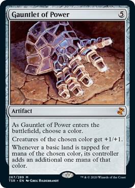 Gauntlet of Power 267 card from Time Spiral: Remastered
