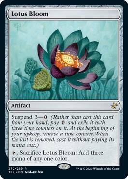 Lotus Bloom 270 card from Time Spiral: Remastered