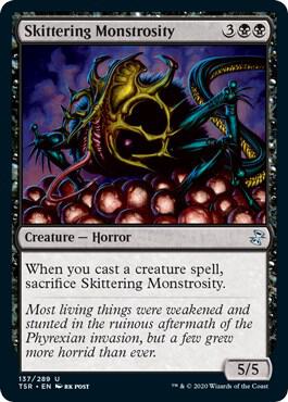 Skittering Monstrosity 137 card from Time Spiral: Remastered