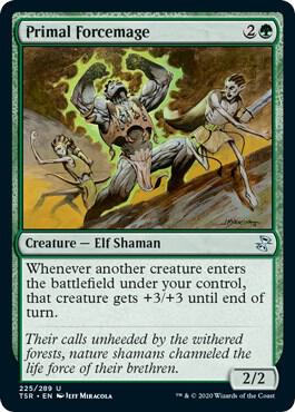 Primal Forcemage 225 card from Time Spiral: Remastered