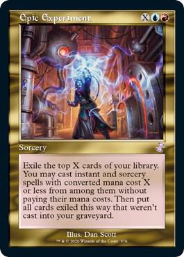 Epic Experiment 376 card from Time Spiral: Remastered