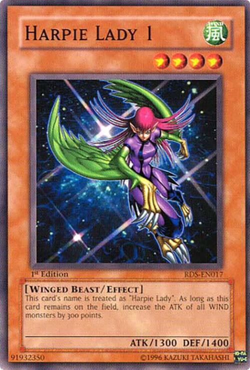 Harpie Lady 1 RDS-EN017 card from Rise of Destiny