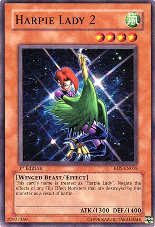 Harpie Lady 2 RDS-EN018 card from Rise of Destiny