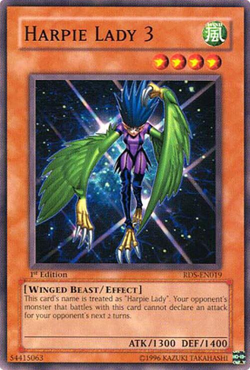 Harpie Lady 3 RDS-EN019 card from Rise of Destiny
