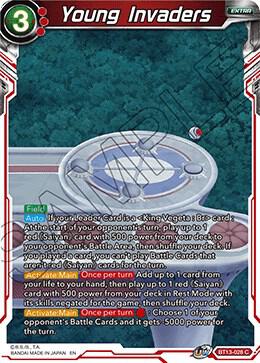 Young Invaders BT13-028 card from Supreme Rivalry