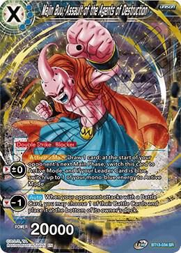 Majin Buu, Assault of the Agents of Destruction BT13-034 card from Supreme Rivalry