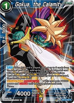 Gokua, the Calamity BT13-049 card from Supreme Rivalry