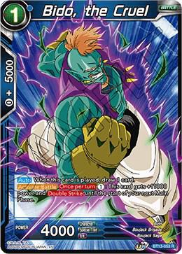 Bido, the Cruel BT13-053 card from Supreme Rivalry