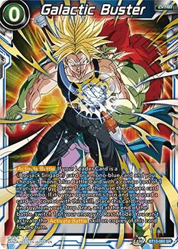 Galactic Buster BT13-060 card from Supreme Rivalry