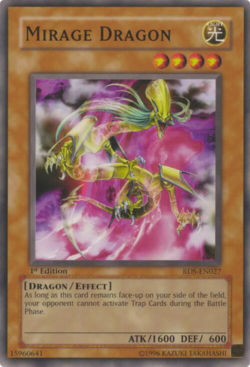 Mirage Dragon RDS-EN027 card from Rise of Destiny