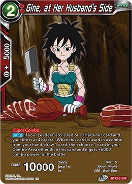 Gine, at Her Husband's Side BT13-016 card from Supreme Rivalry