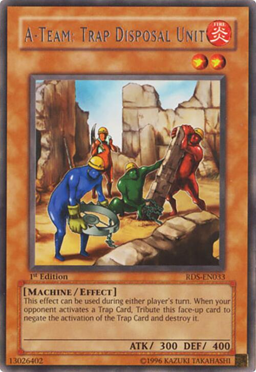 A-Team: Trap Disposal Unit RDS-EN033 card from Rise of Destiny