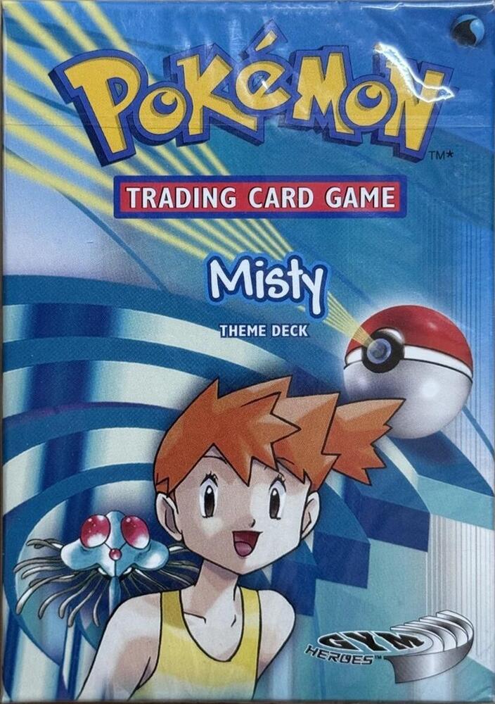 Gym Heroes Theme Deck - "Misty" sealed product from Gym Heroes