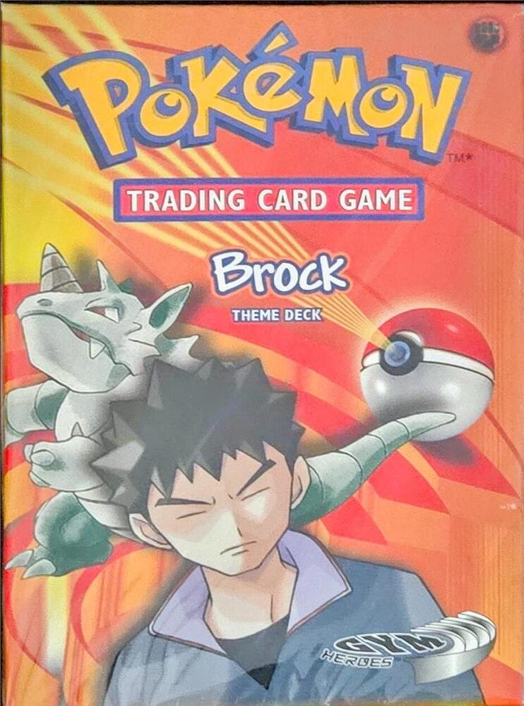 Gym Heroes Theme Deck - "Brock" sealed product from Gym Heroes