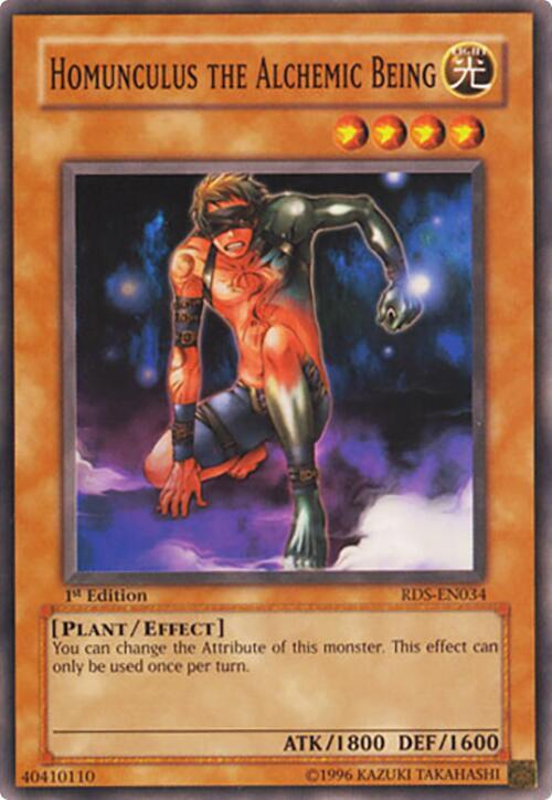 Homunculus the Alchemic Being RDS-EN034 card from Rise of Destiny