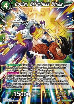 Cooler, Effortless Strike BT13-073 card from Supreme Rivalry